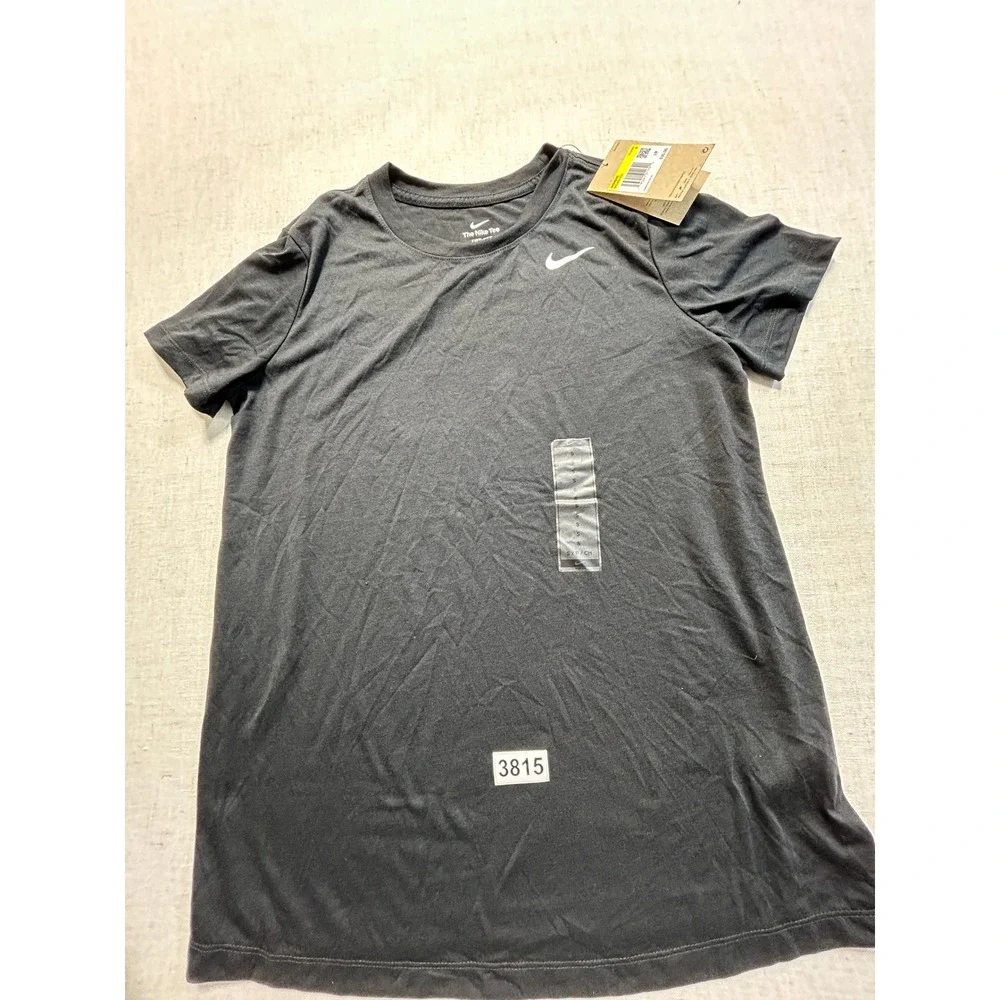 Nike Dri-FIT Training Tee Womens Small Black DN1801-010